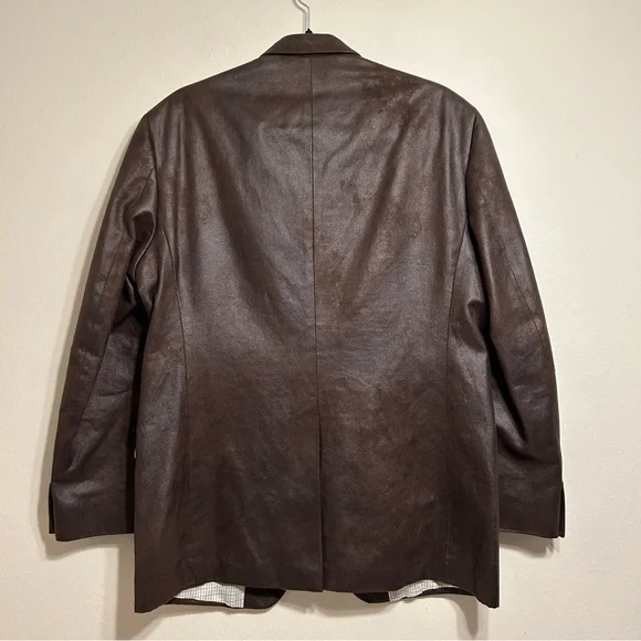 Lauren Ralph Lauren Men’s Cotton Polyester Blend Blazer Brown Size 40R - Picture 2 of 10